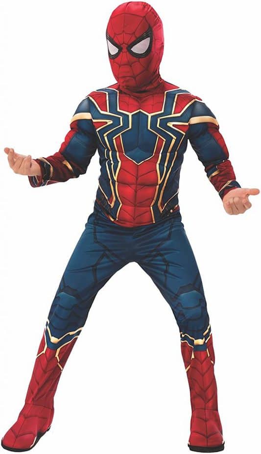 Costume carnevale spiderman iron spider licenziato Rubies