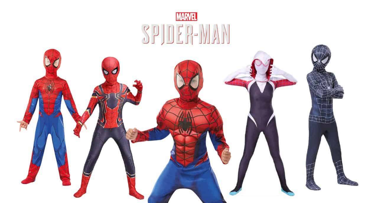 copertina i migliori costumi di spider-man per bambini