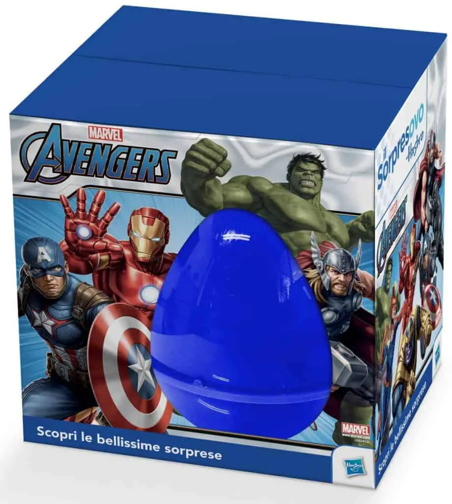 sorpresovo - uova con sorpresa degli Avengers