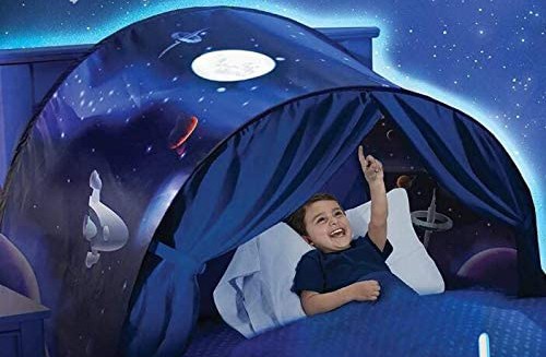 tenda per il letto a cupola per bambini