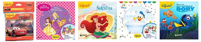 libri bagnetto Disney - idea regalo estiva per bambini