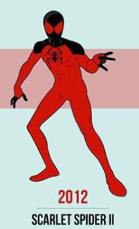 22. costume spider-man - Scarlet Spider II - 2012