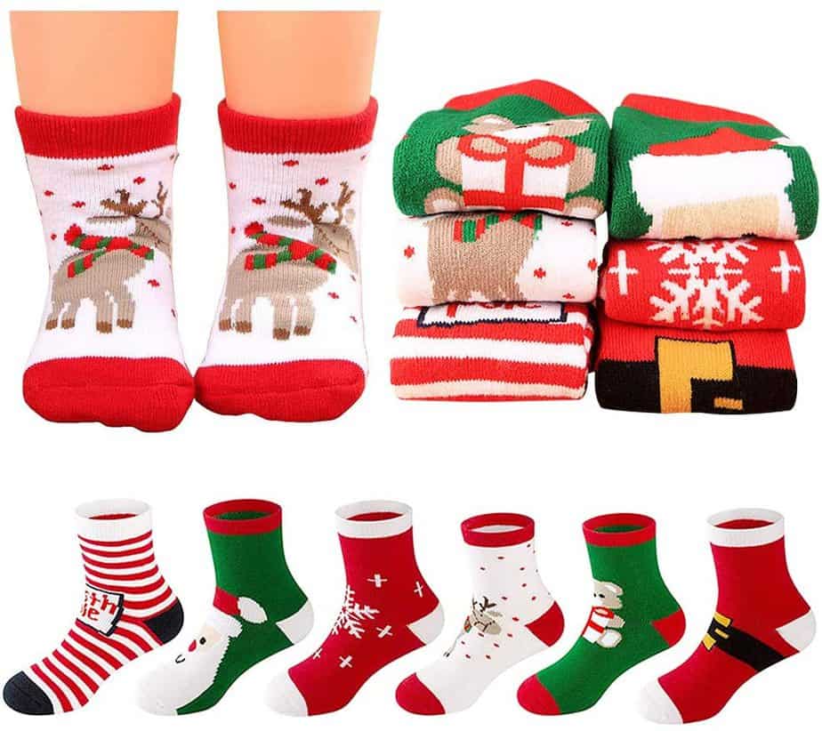 calzini natalizi per befana bambini piccoli