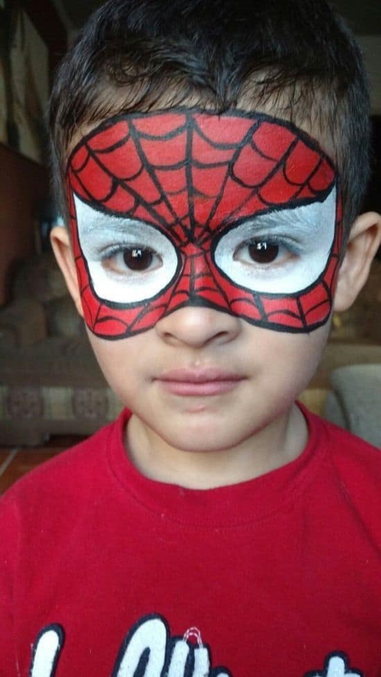 TruccaBimbi Spider-Man maschera occhi