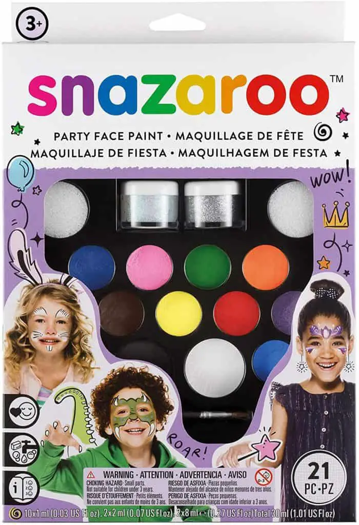 snazaroo - migliori trucchi per bambini per carnevale