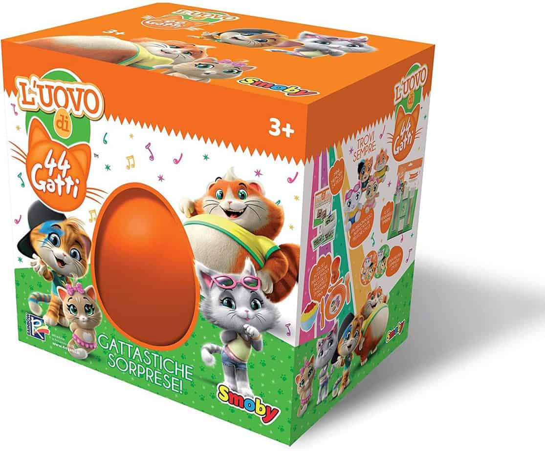 uovo con sorprese giocattoli - 44 gatti