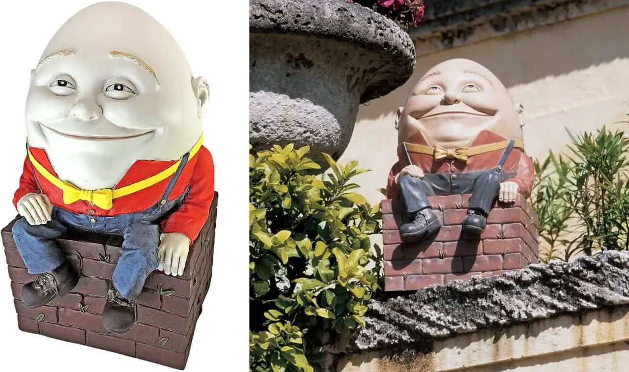 decorazione personaggio Humpty Dumpty