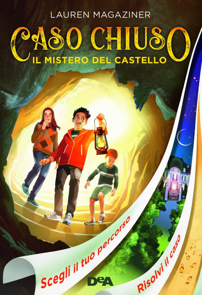 Caso Chiuso - Il Mistero del Castello - Lauren Magaziner - De Agostini - Libro per bambini di 11 anni
