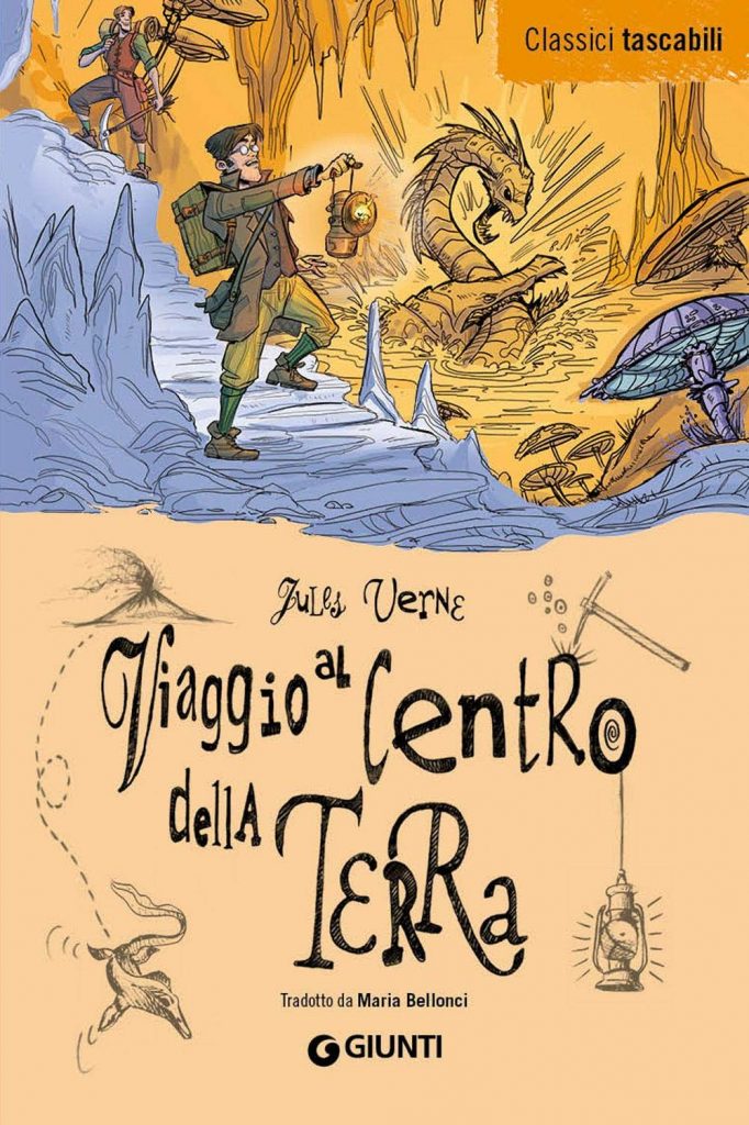 Viaggio al Centro della Terra - Jules Verne - Libro per bambini di 9 anni