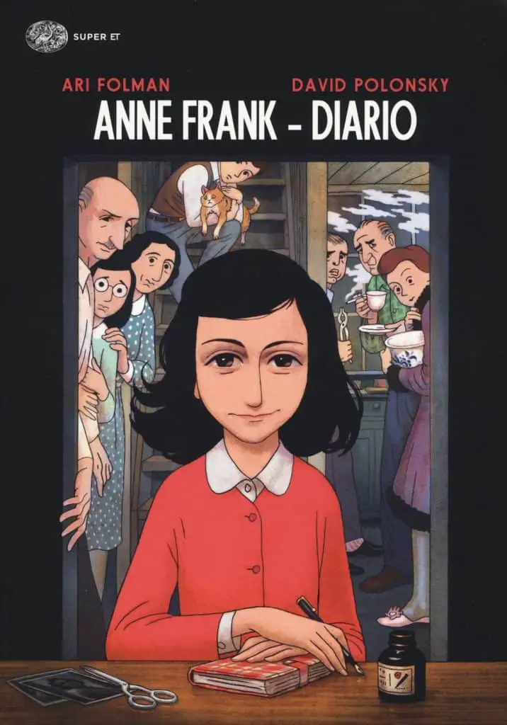 Anne Frank - Diario - Libro per bambini di 10 anni