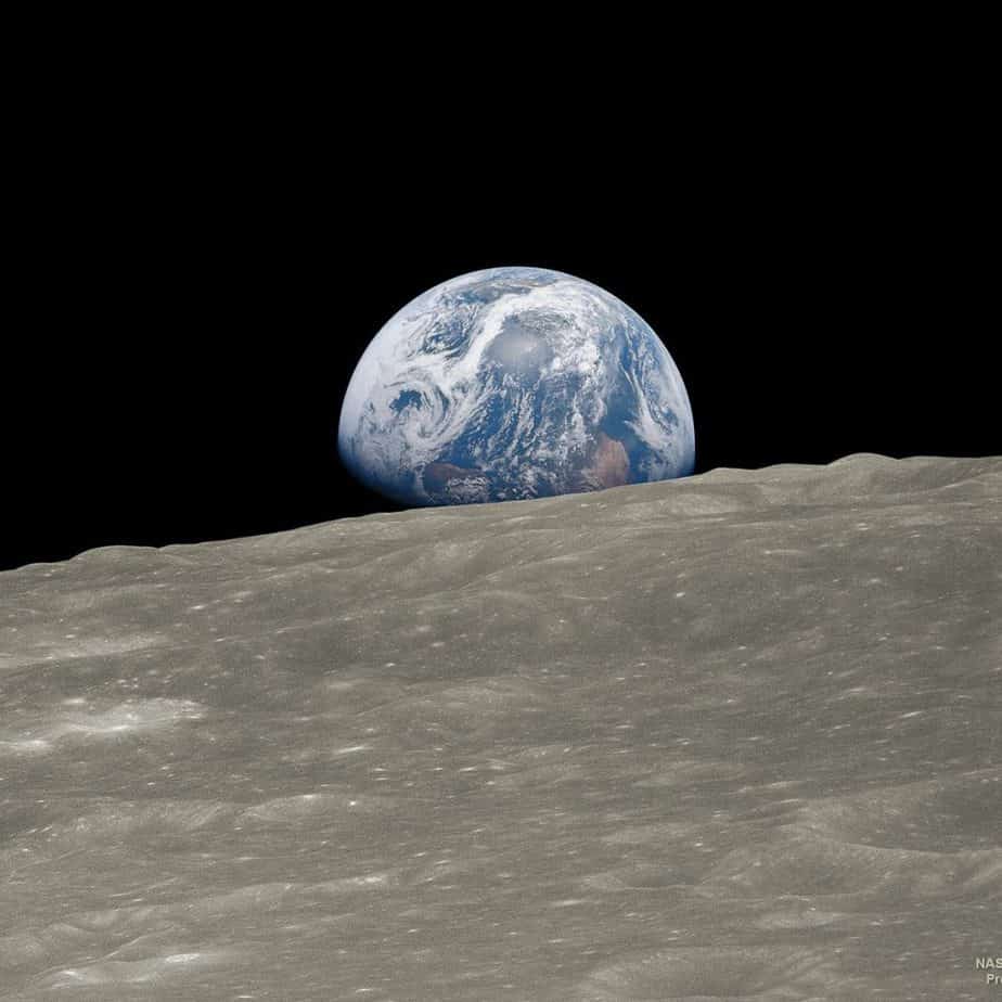 Foto del Pianeta Terra della Missione Apollo 11