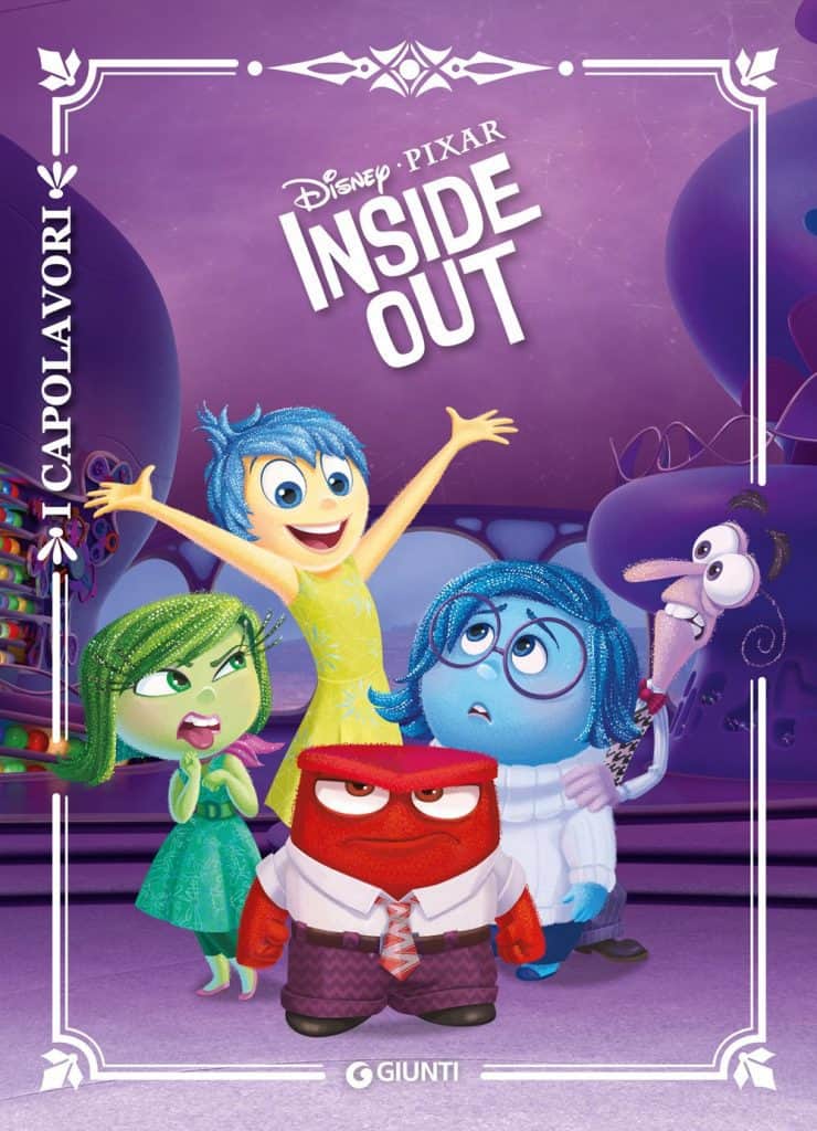 Inside Out - Disney Pixar - Libro sulle emozioni per bambini di 5 anni