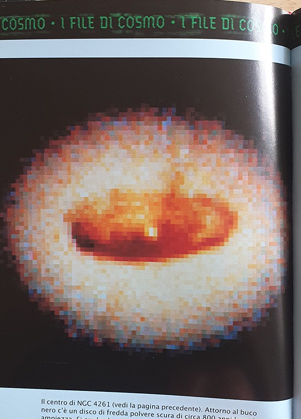 Foto del Buco nero nel libro per bambini La chiave segreta per l'universo  di Stephen Hawking