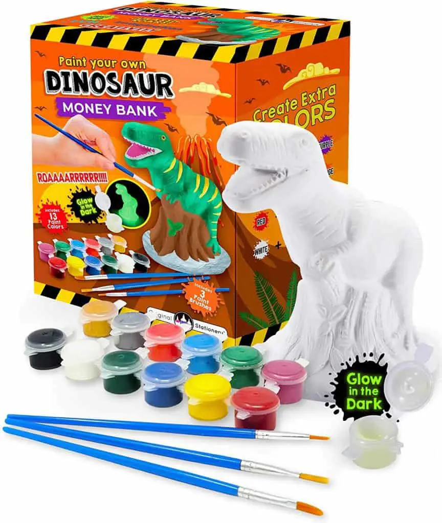 Dinosauro da colorare - idea regalo per bambini
