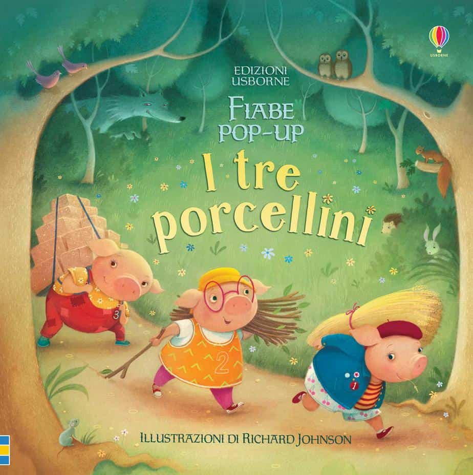 I tre porcellini, S. Davidson - libro pop-up per bambini di 1 anno