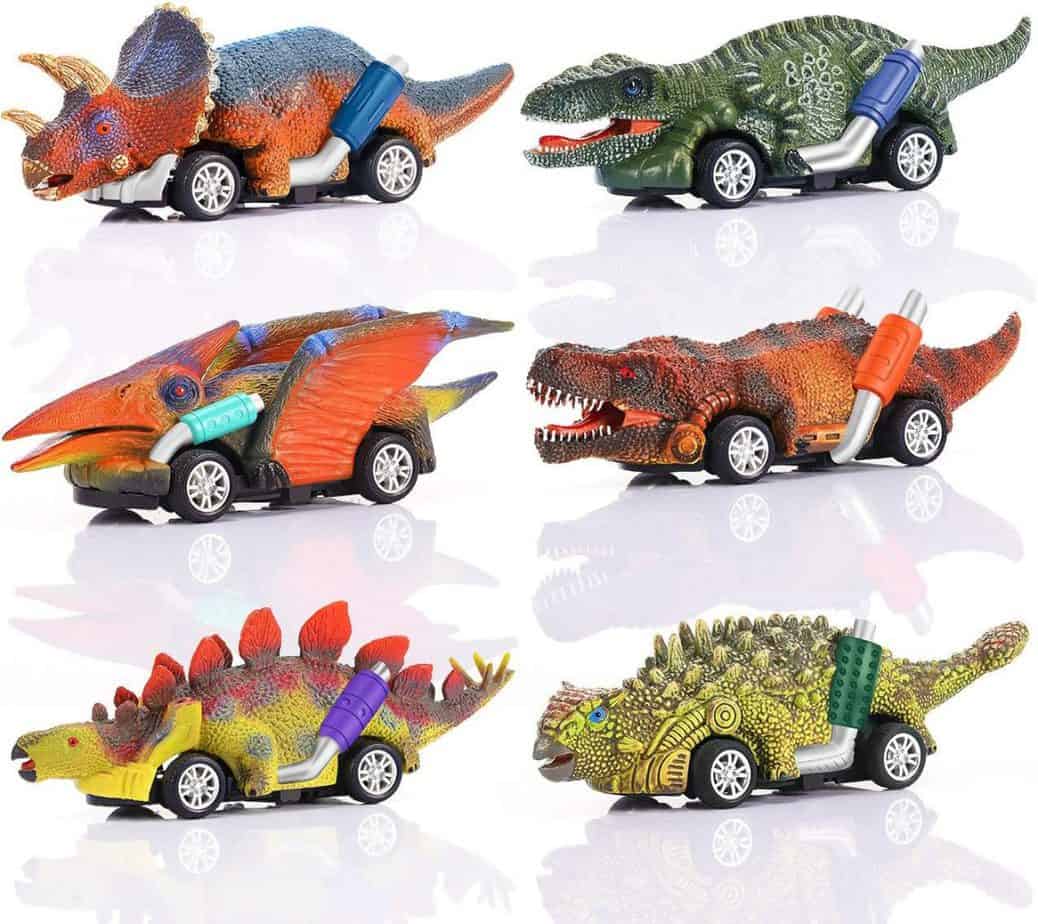Macchinine dei dinosarui - regalo per bambini