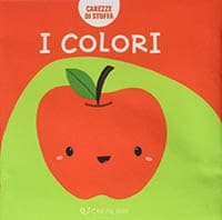 libro in stoffa per bambini neonati - i colori - Carezze di stoffa