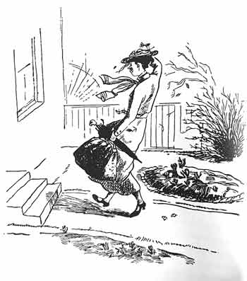 illustrazione Mary Poppins- il libro - P.L  Travers - illustratrice Mary Shepard