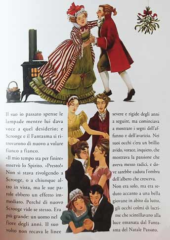 Festa da Fezziwig - illustrazione di Iacopo Bruno - Canto di Natale - Charles Dickens - Rizzoli
