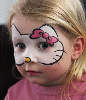 Hello Kitty - truccabimbo facile per bambine