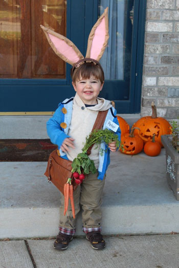 Peter Rabbit - Costume di Carnevale fai da te per bambino