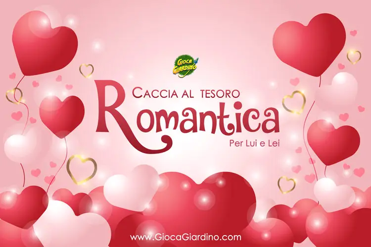 caccia al tesoro romantica pronta copertina