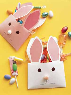 busta per lettera al coniglio pasquale - lavoretto di pasqua per bambini della primaria