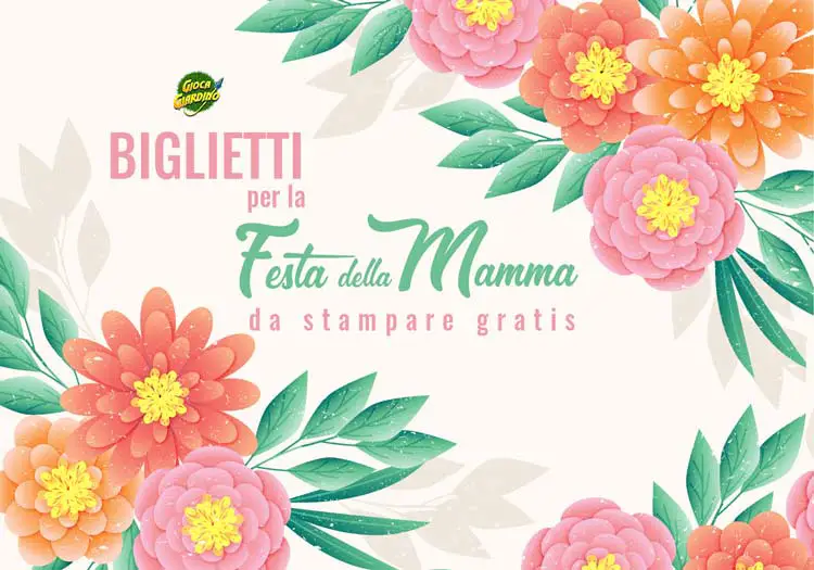 Biglietti per la Festa della Mamma | 25 PDF da Stampare Gratis