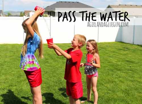 Passa Acqua - gioco da fare con l'acqua per bambini
