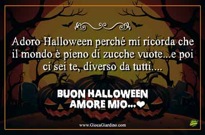 Frase Halloween amore auguri