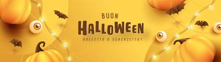 Segnalibro di Halloween da stampare gratis con zucche, pipistrelli e lucine