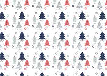Carta da regalo di natale da stampare gratis con alberi