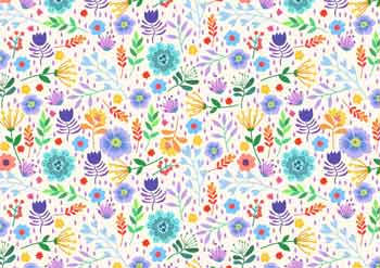 Carta da regalo da stampare con fiori