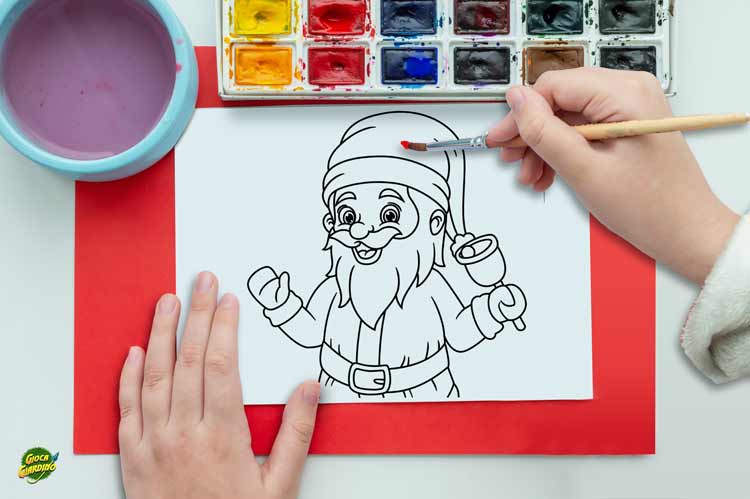 disegni di natale da colorare copertina