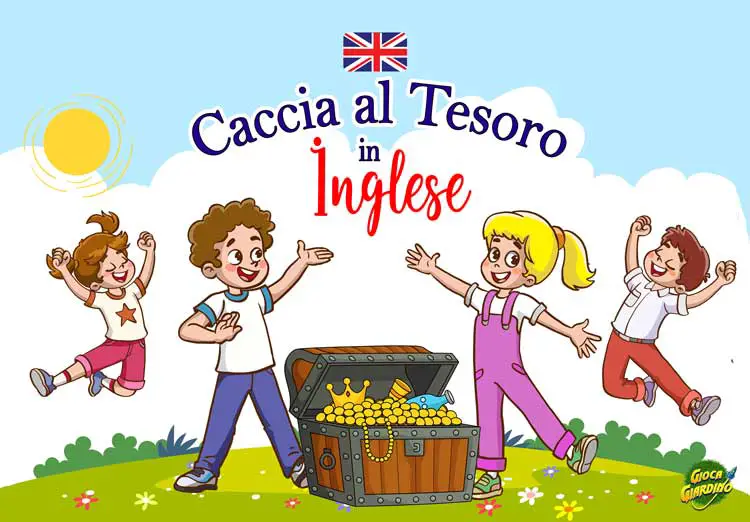 Caccia al Tesoro in Inglese | Indovinelli in PDF da Stampare