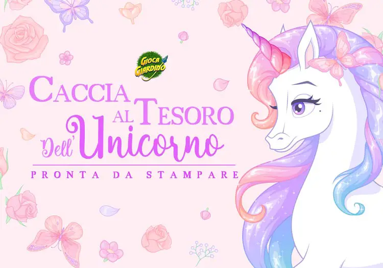 caccia al tesoro unicorno copertina