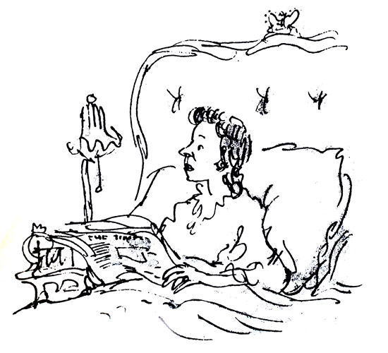 Regina d'Inghilterra - personaggio del libro "Il GGG" di Roald Dahl - Illustrazione di Quentin Blake