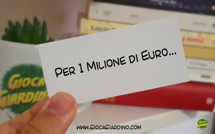 50 Domande Divertenti “Cosa Faresti per 1 Milione di Euro”