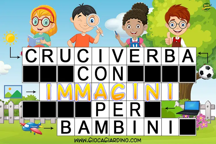 Cruciverba per Bambini con Immagini | Scarica PDF Gratis