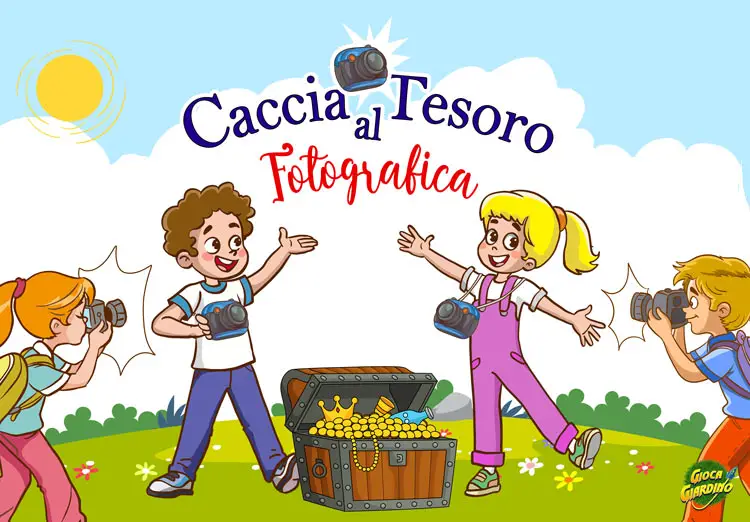 caccia al tesoro fotografica per bambini - indovinelli da stampare