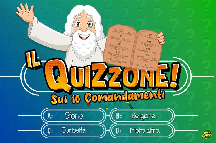 Quiz sui Dieci Comandamenti | Scarica PDF Gratis