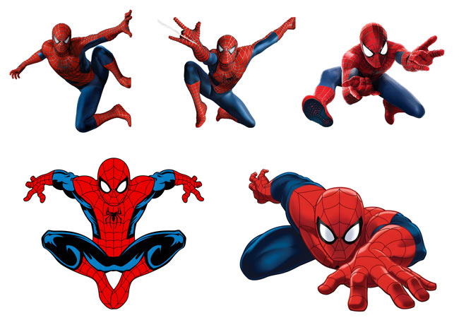 Personaggi Spider-Man da stampare