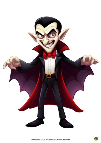 dracula halloween da stampare