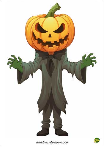 jack-o-lantern da stampare